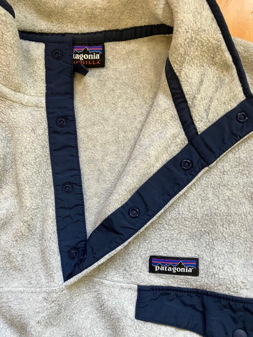 Patagonia スナップT アッシュグレー