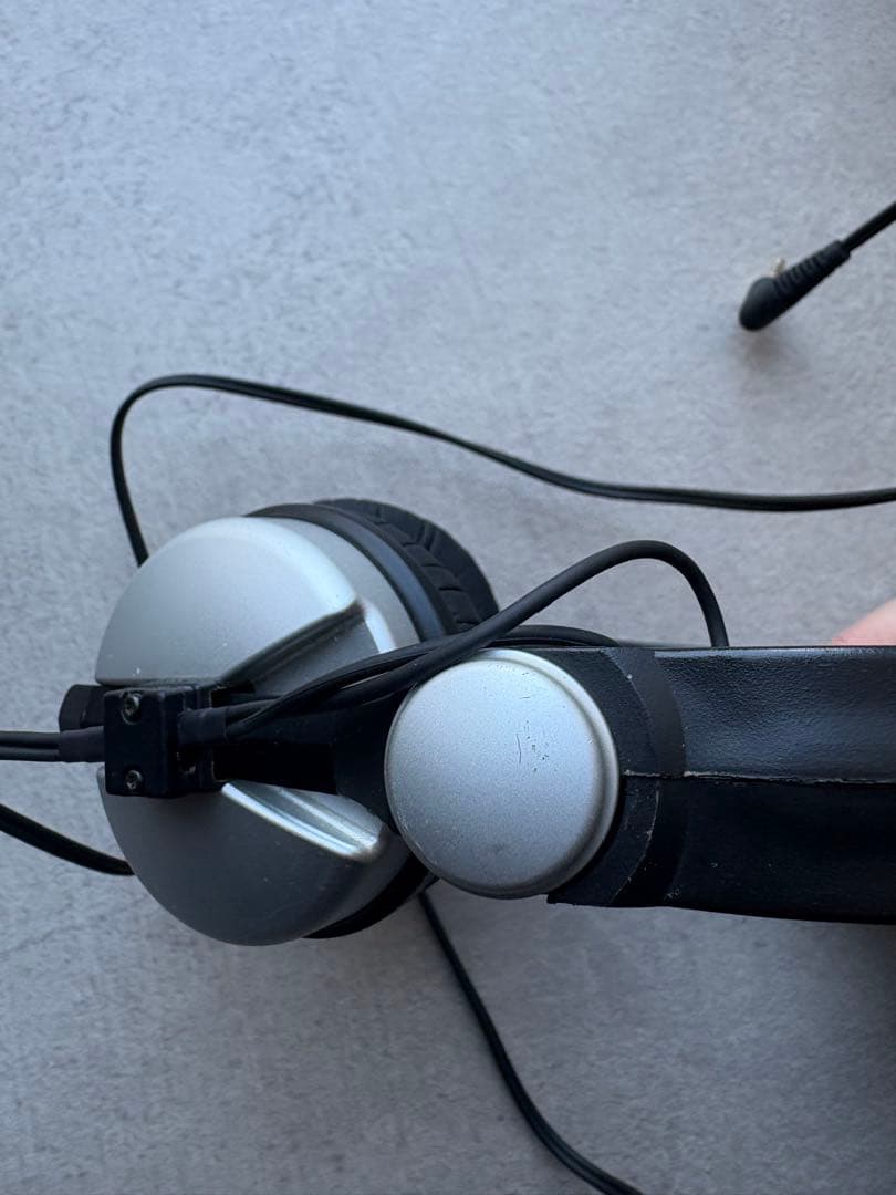 Sennheiser HD25 amperior 有線ヘッドホン シルバー