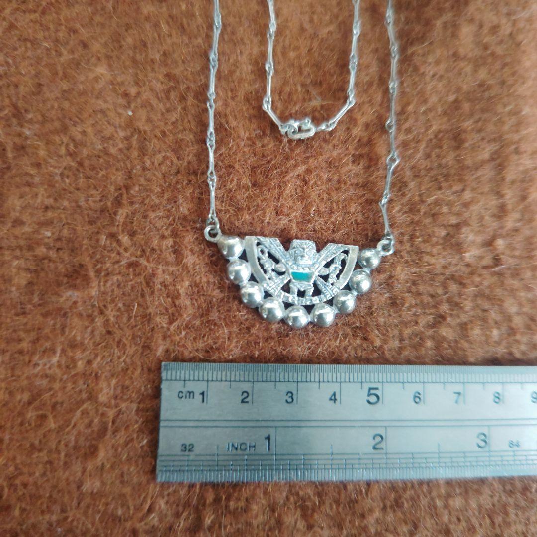 シルバー　ネックレス　シパン　ラピスラズリ