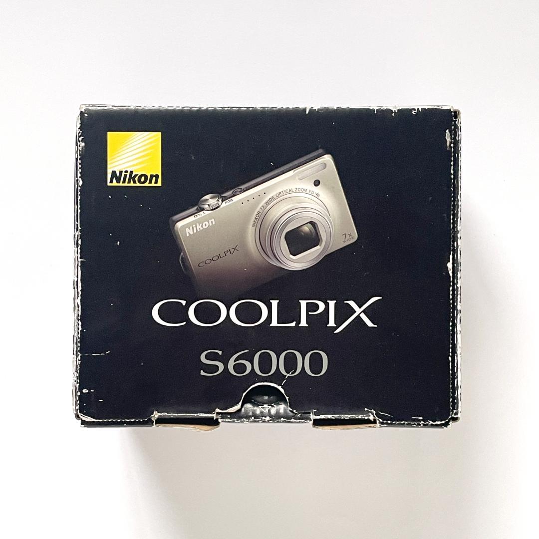 美品 ニコン Nikon COOLPIX S6000 元箱他付属あり