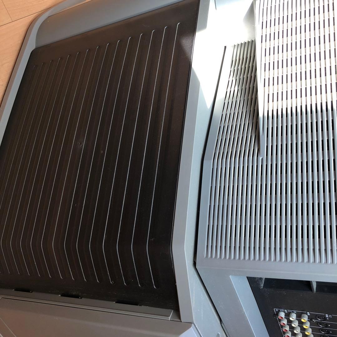 SONY ブラウン管テレビ Wega シルバー〔純正のスタンド付き）業者発送