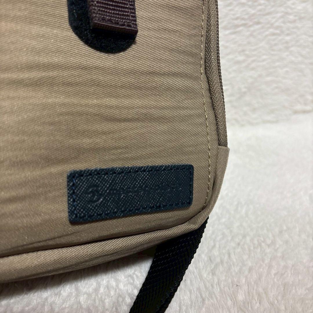 未使用に近い　マスターピース　link ショルダーバッグ　スクエア　ユニセックス