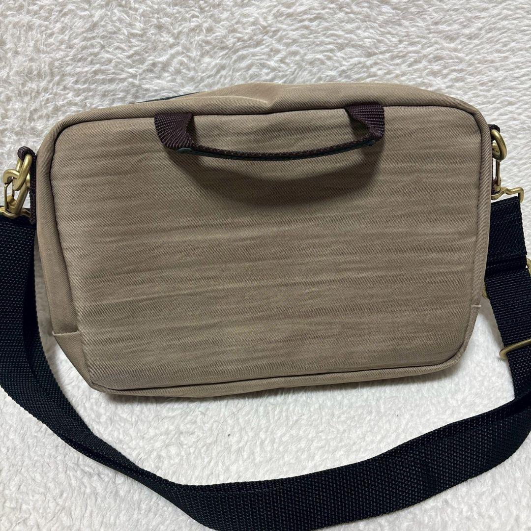 未使用に近い　マスターピース　link ショルダーバッグ　スクエア　ユニセックス