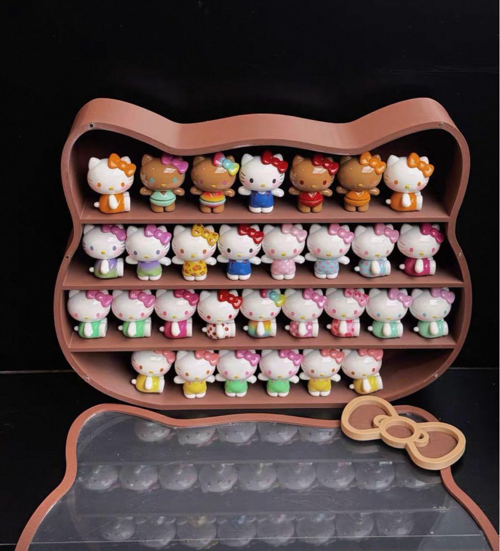 TOPTOY ハローキティ　レインボー　コレクションBOX 収納ケース