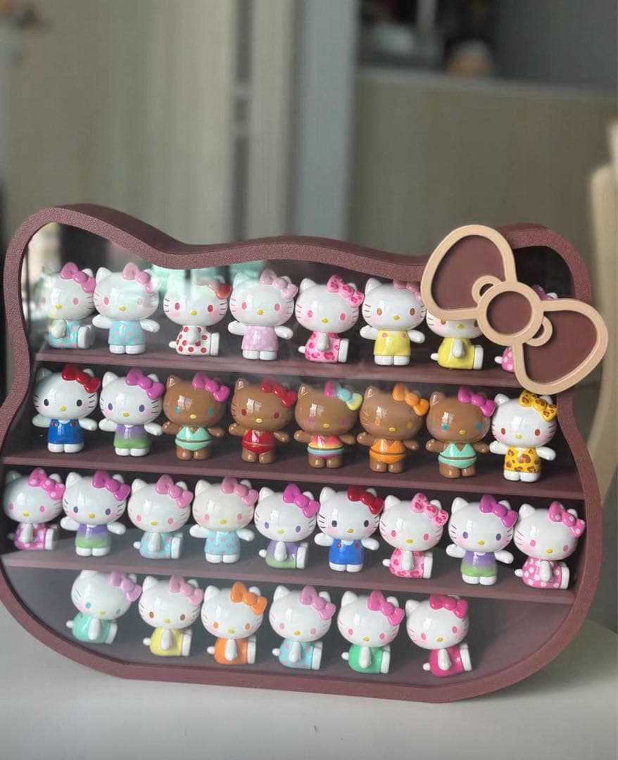 TOPTOY ハローキティ　レインボー　コレクションBOX 収納ケース