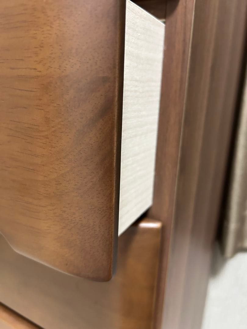 ブラウン木製チェスト タンス 引き出し