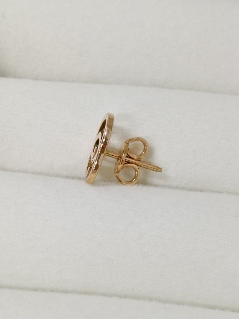 GUCCI グッチ GGランニング ピアス(片耳用) K18 ピンクゴールド