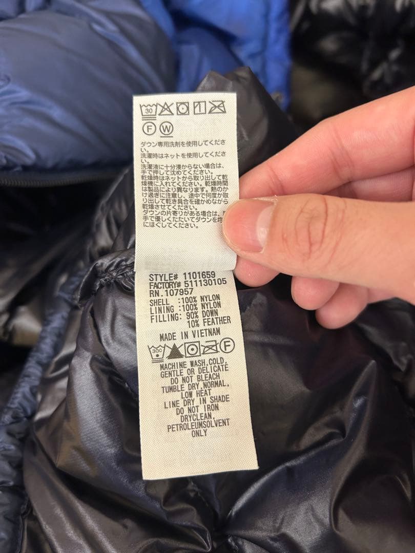 完売品 montbell スペリオダウン サイズ L