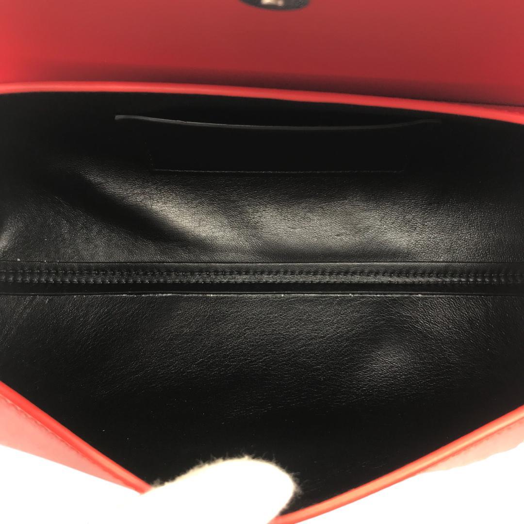 【現行品/極美品】ジルサンダー カンノーロ ショルダーバッグ スモール レッド