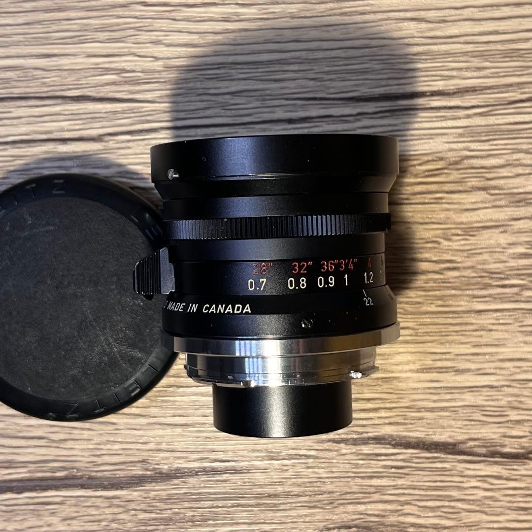 【ライカ】Elmarit-M 28mm f2.8 9枚玉 レッドスケール