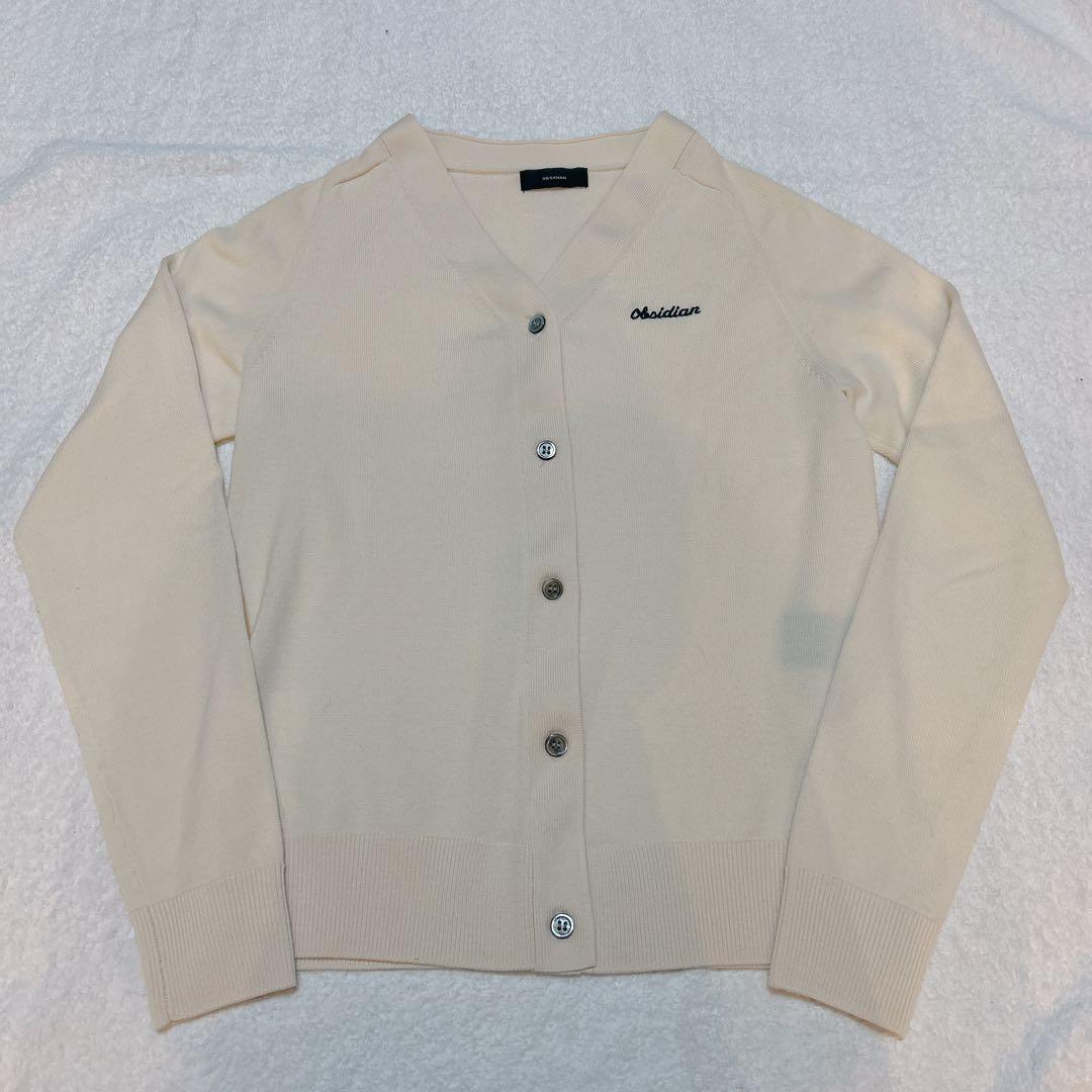 OBSIDIANオブシディアン ゴルフウェア ウールニット カーディガン