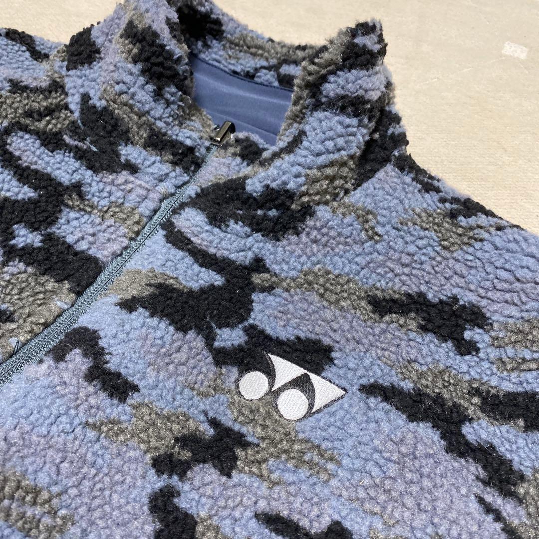 ヨネックス　リバーシブル　ボア　ジャケット　カモフラ　S