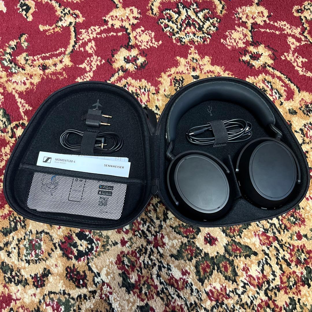 【美品】Sennheiser MOMENTUM 4 ワイヤレスヘッドホン