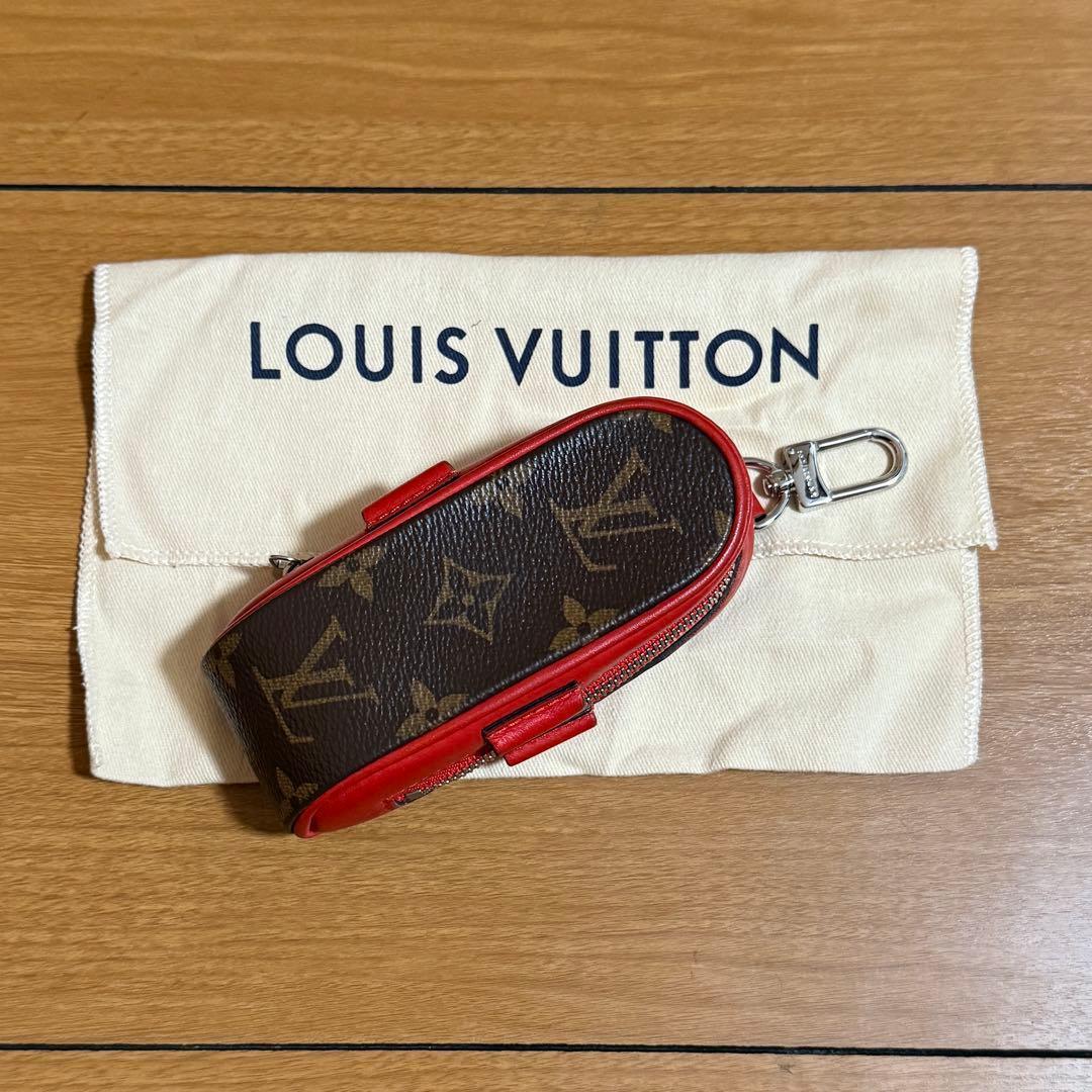 ☆Louis Vuitton レザーケース モノグラムゴルフボールケース☆