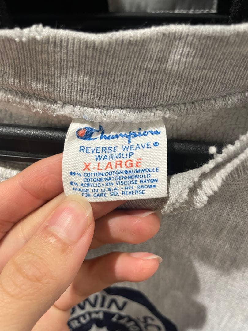 レ*ン様 Champion リバースウィーブ 80s トリコタグ　後期