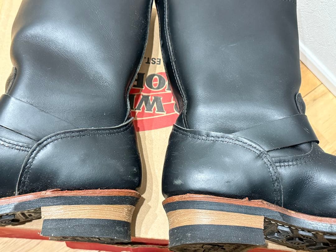 RED WING エンジニアブーツ2268ブラック26.5cm