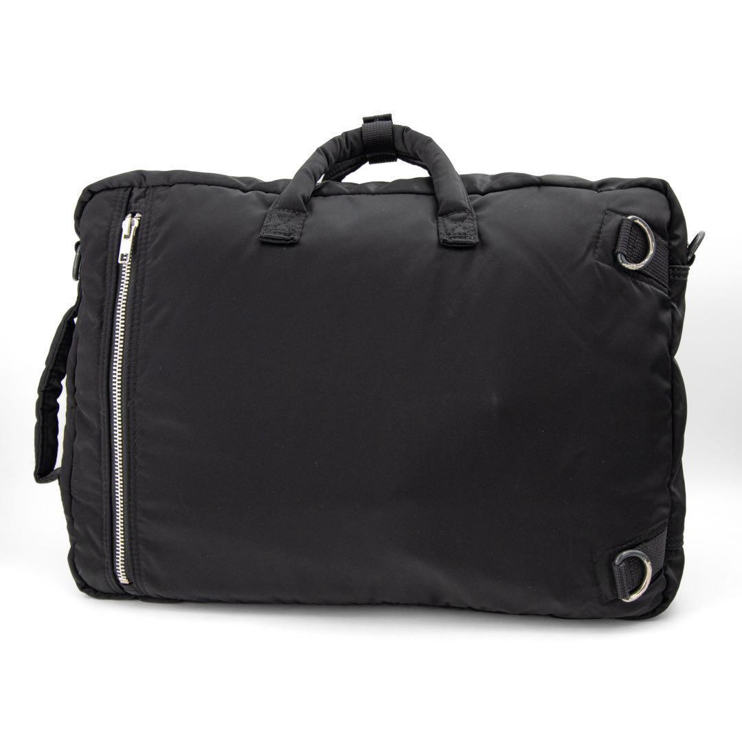 A051【ポーター／タンカー】ブリーフケース　ビジネスバッグ　ナイロン　ブラック