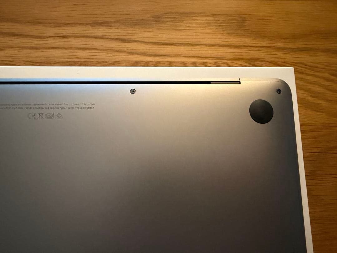 M1 MacBook Air 13inch 16GB 512GB スペースグレー