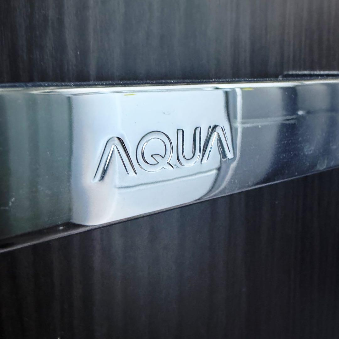 運搬取付無料！ウッディブラウン純正AQUA旬鮮チルドおしゃれ冷蔵庫！完動超美品！