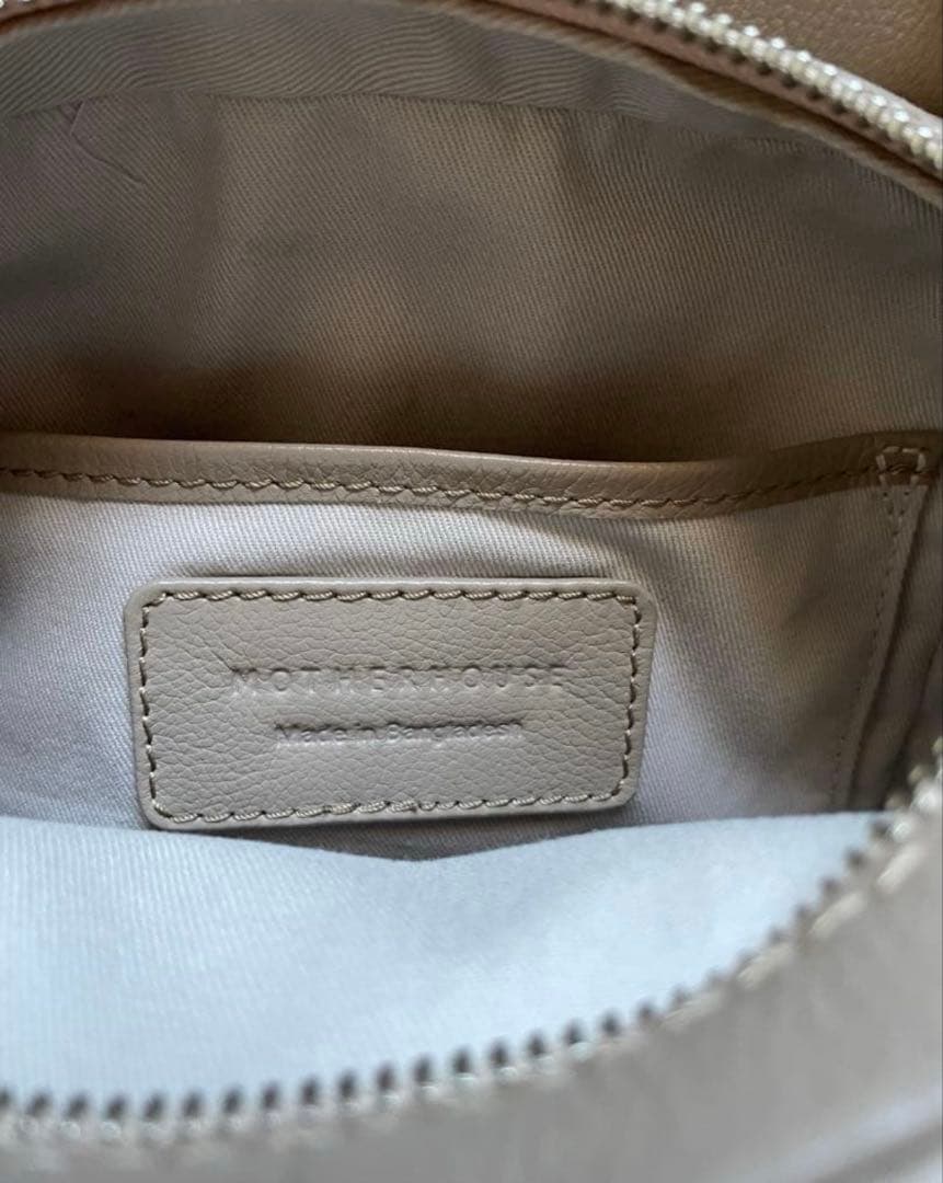 マザーハウス　ソラ　2way　ショルダーバッグ（ベージュ）