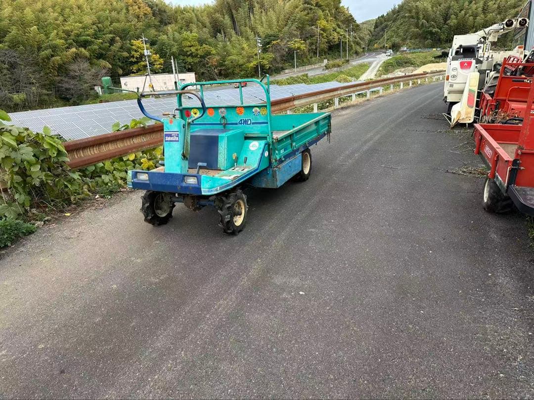 運搬車 クボタ キャニコム ELS680 最大 600kg 4WD ダンプなし