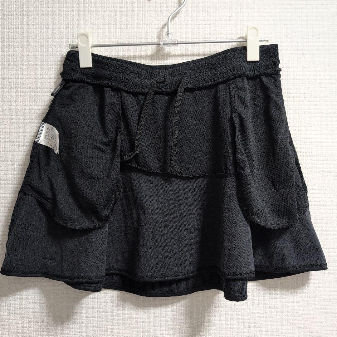 FILA ブラック フレアスカート　EL0252-08Z　Lサイズ