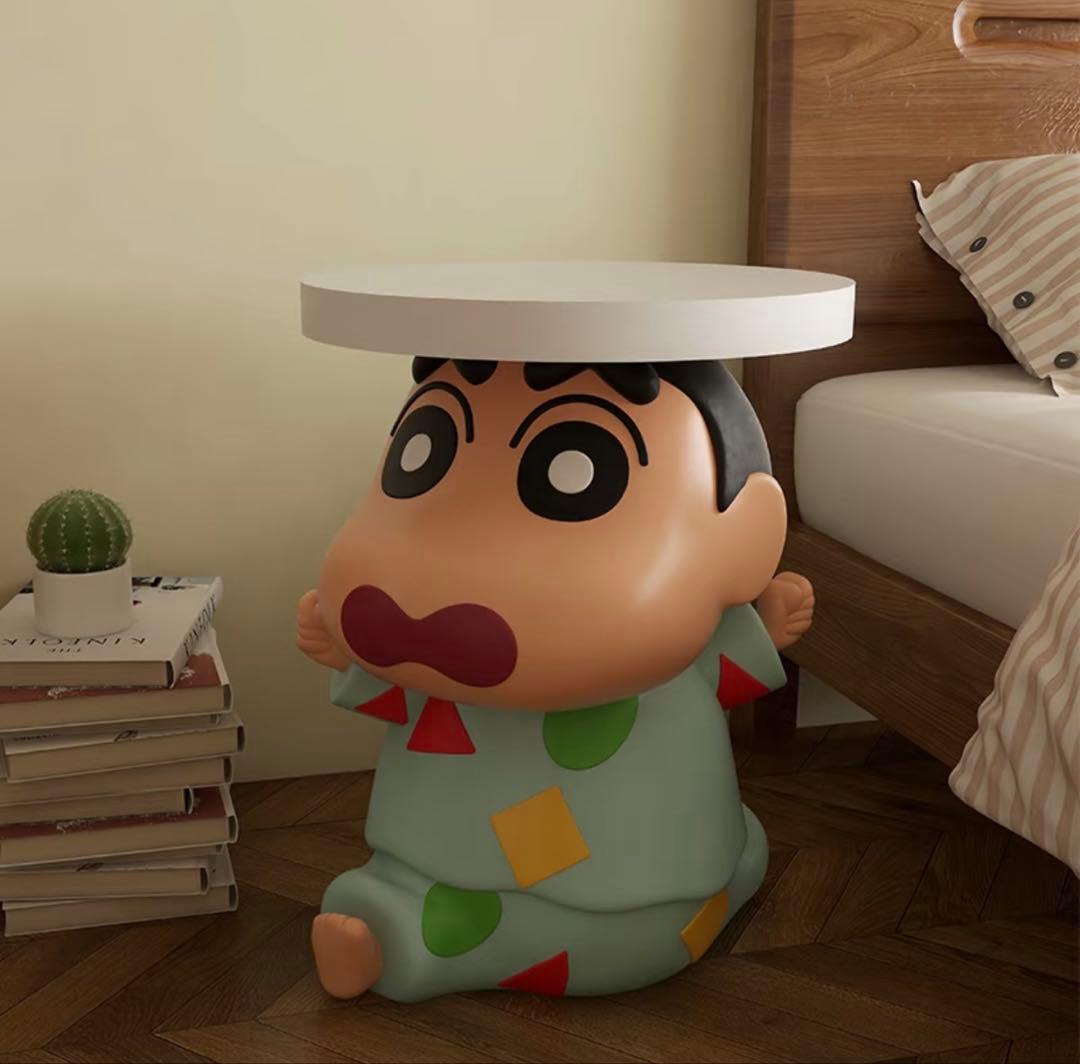 クレヨンしんちゃん　サイドテーブル　置物