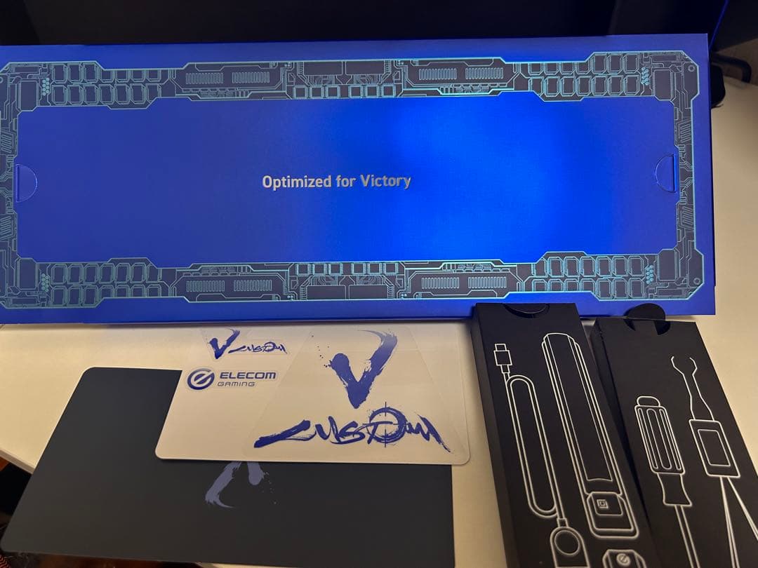 ELECOM VK600A ホワイト ラピッドトリガー搭載 ゲーミングキーボード