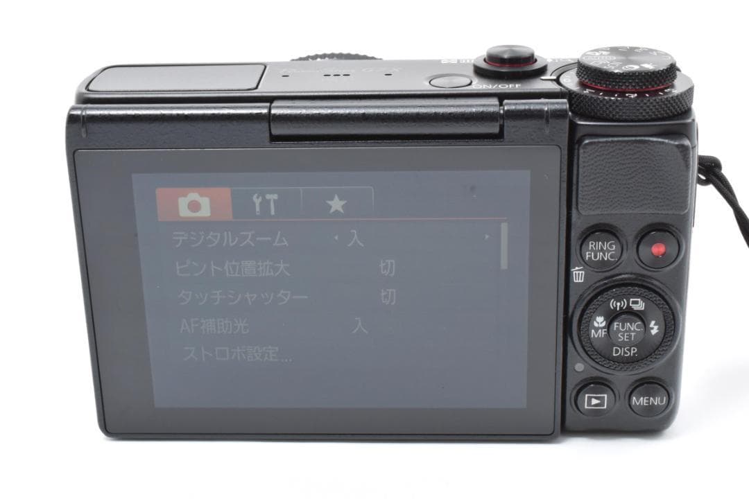 美品 Canon PowerShot G7 X ブラック デジタルカメラ