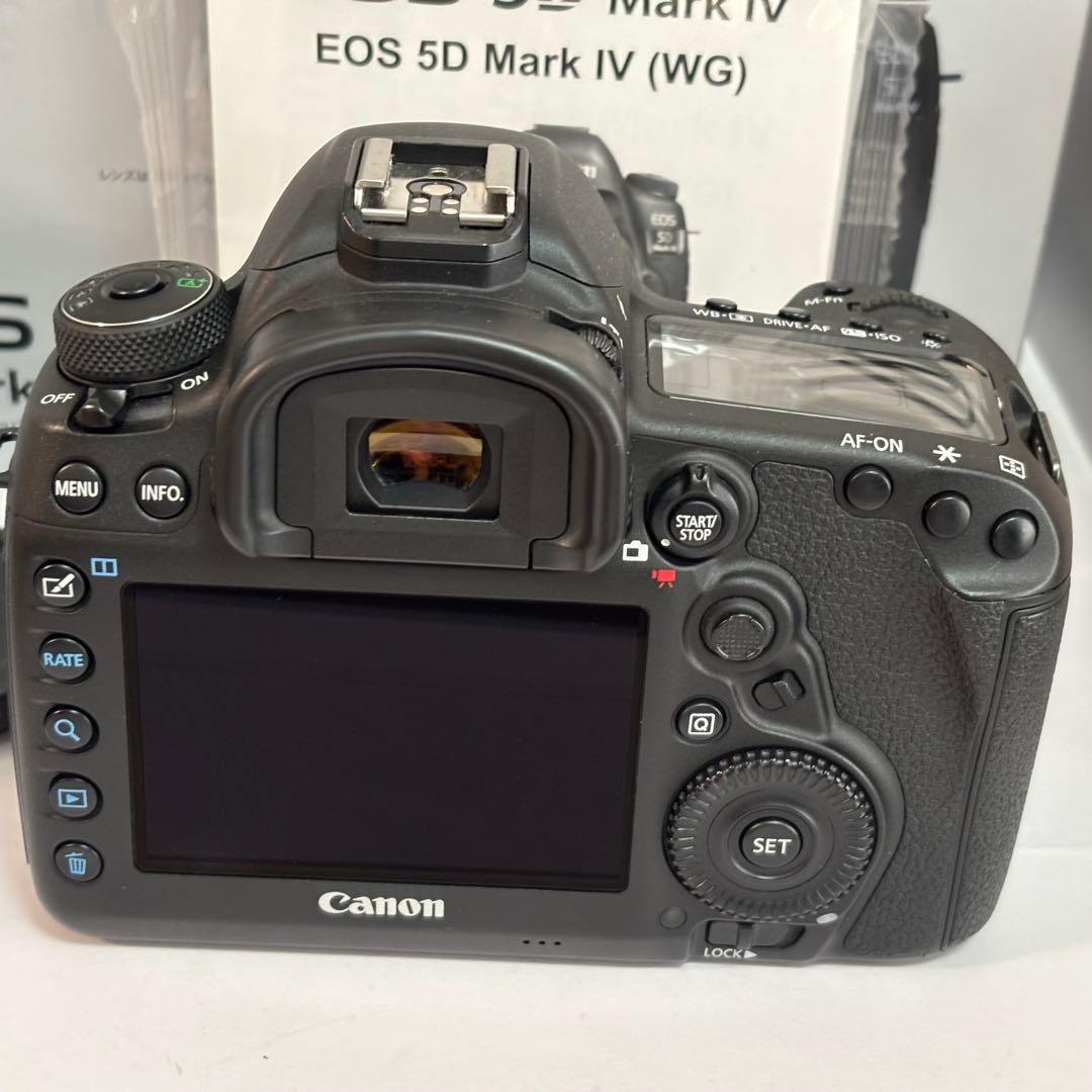 【美品】Canon EOS 5D Mark IV ショット数 20,591枚