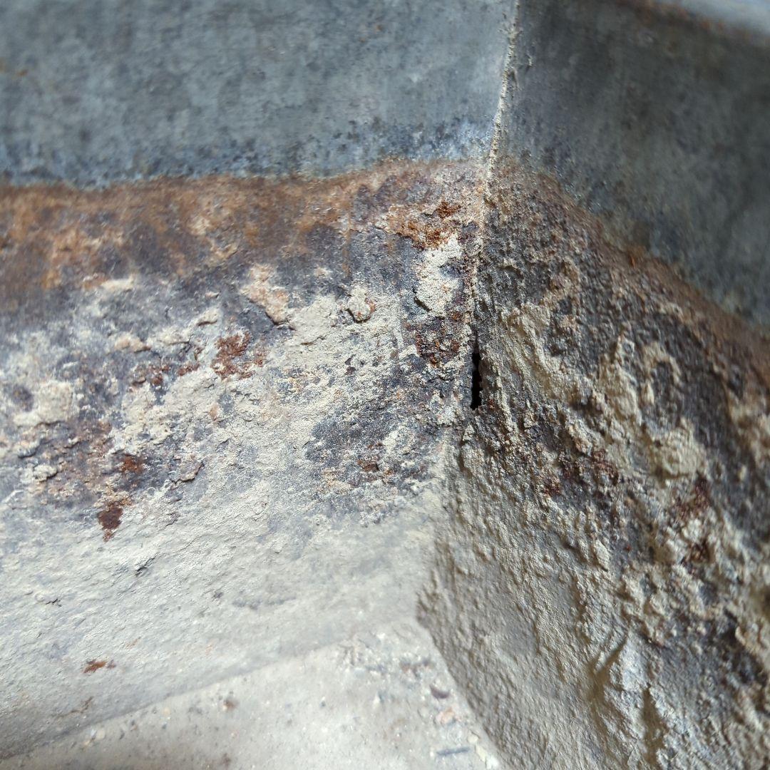 木製角火鉢　工芸品　レトロ　古民家　アンティーク