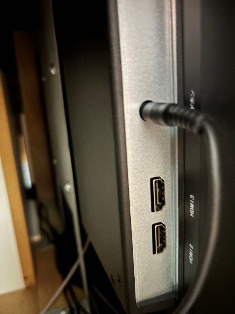 岐阜県飛騨家具　昭和レトロ風　液晶テレビ　EREO19インチ