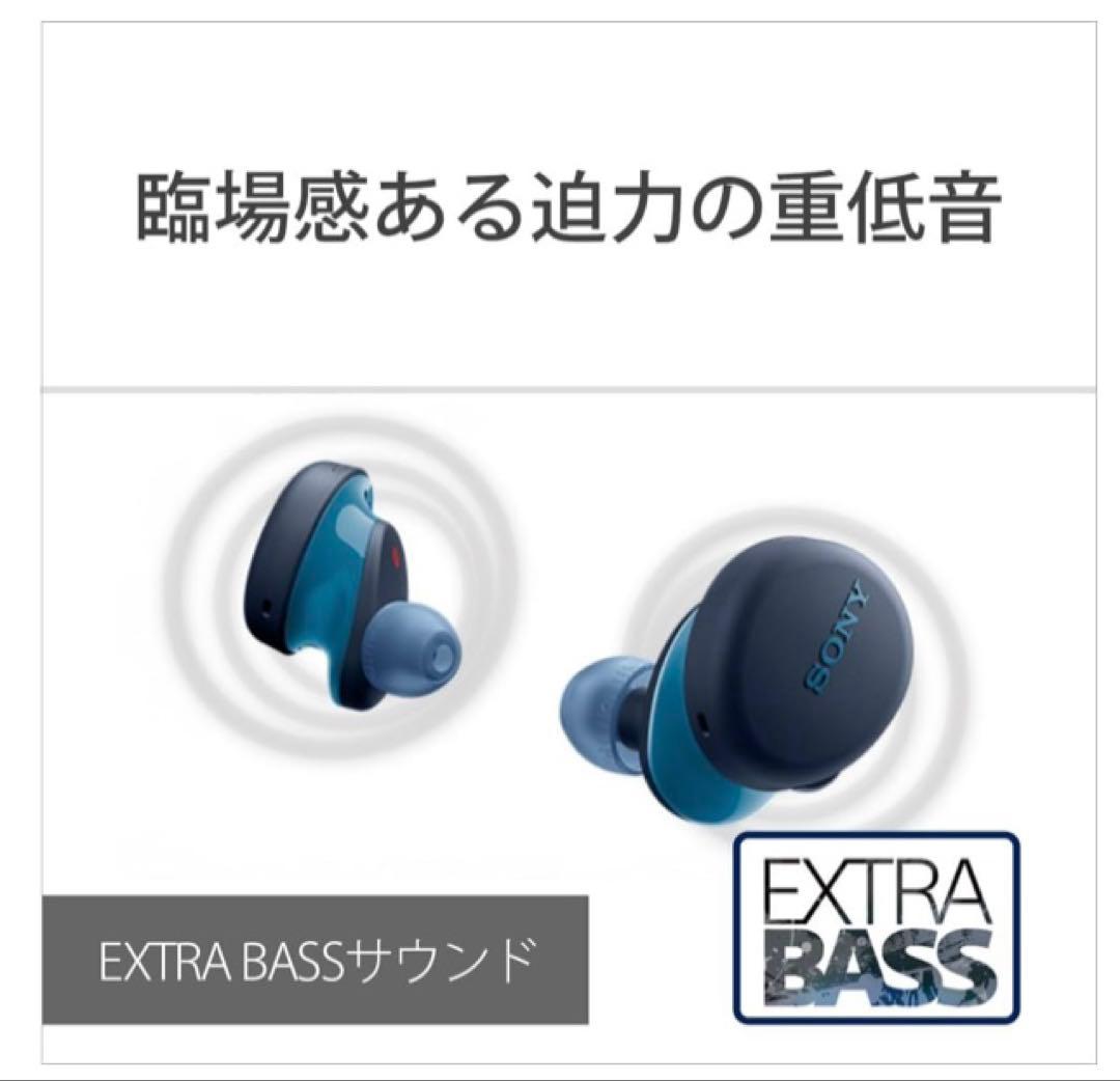 SONY WF-XB700 ブラック ワイヤレスイヤホン