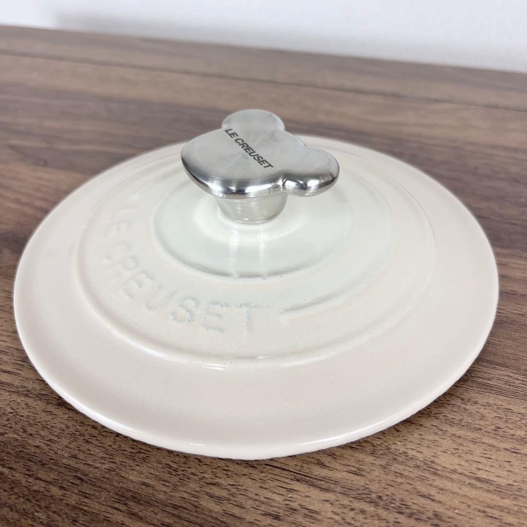 【新品未使用】LE CREUSET ココットロンド 14cm ベアーツマミ