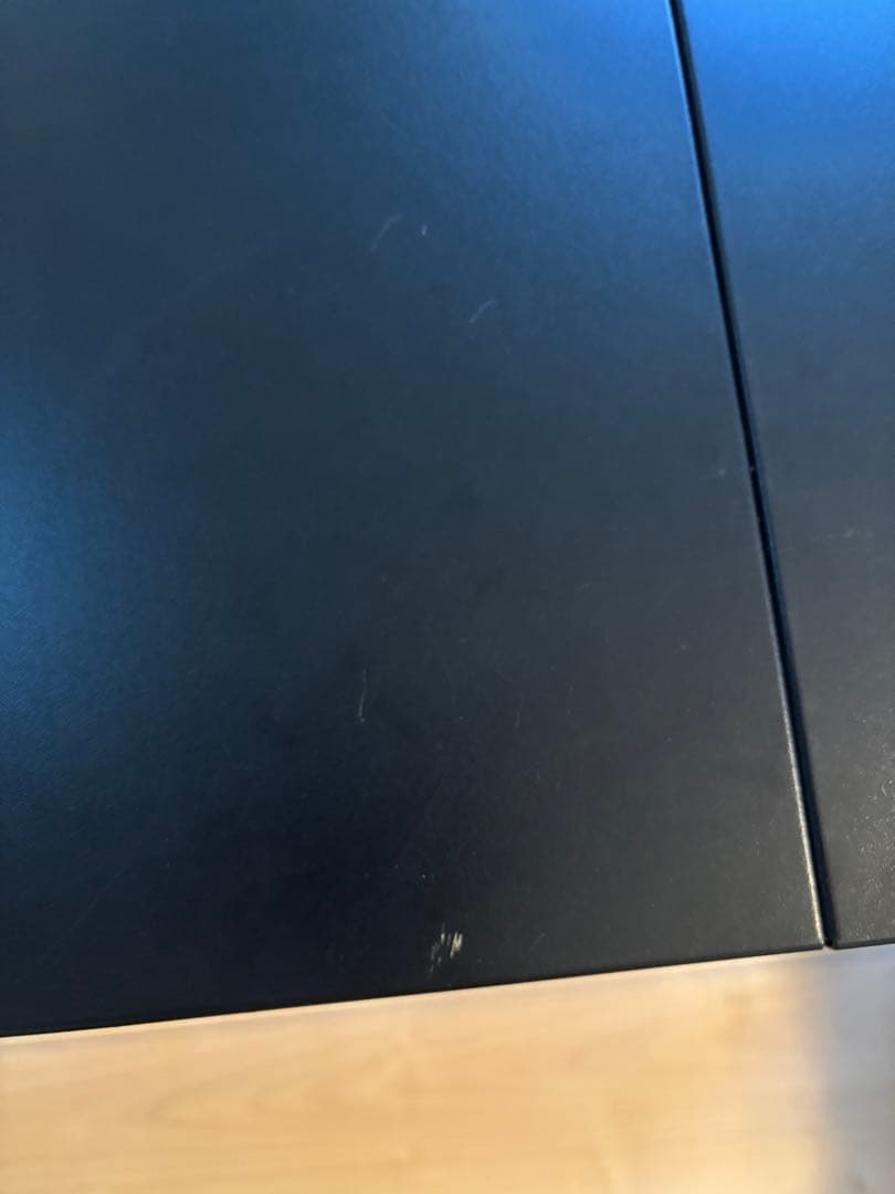 TAKIBI myテーブル　ブラック　ステンレストレー1ユニットブラック