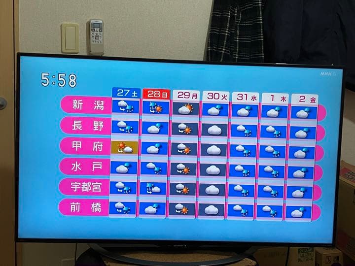 シャープ　4K  50インチ　アクオス　LC-50U45