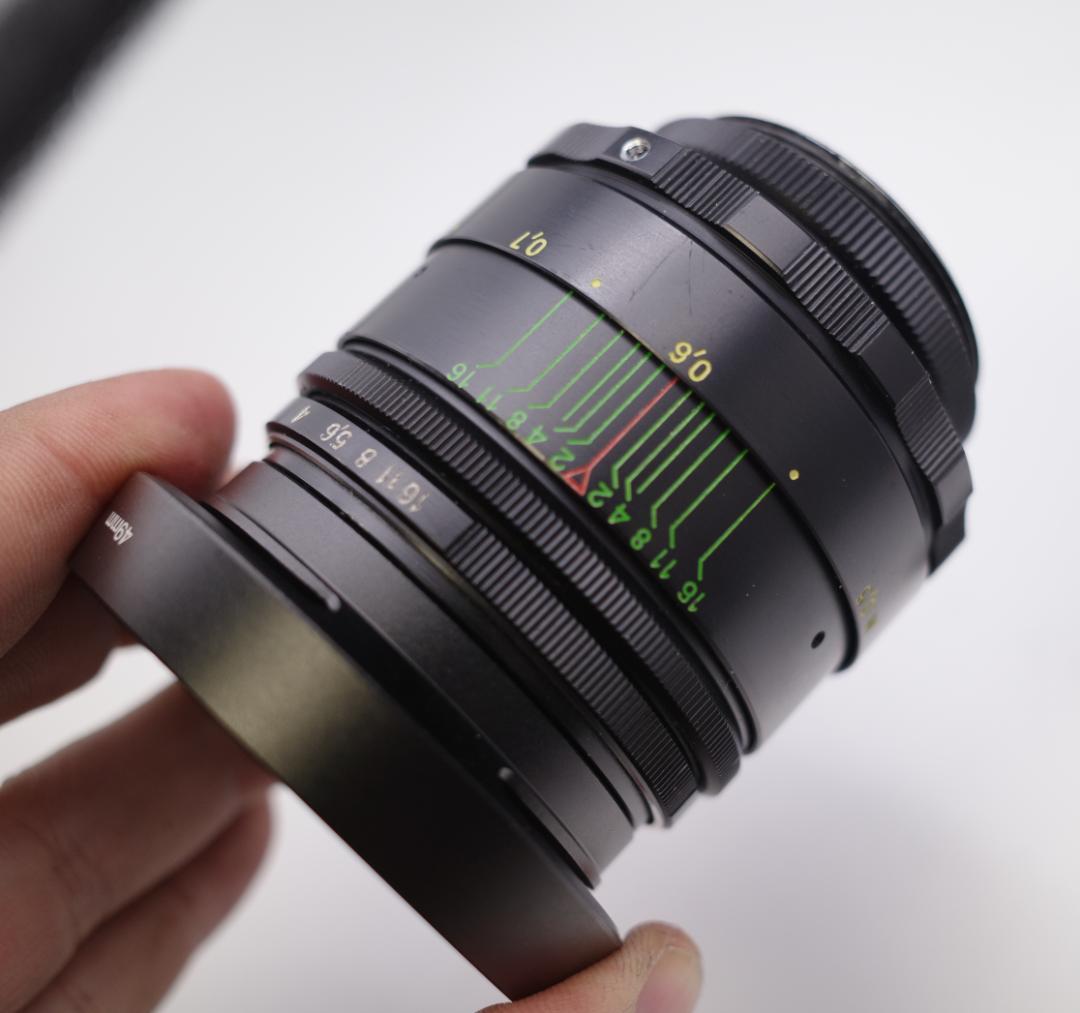 39 　美品　ぐるぐるボケレンズ　ヘリオス　44-2