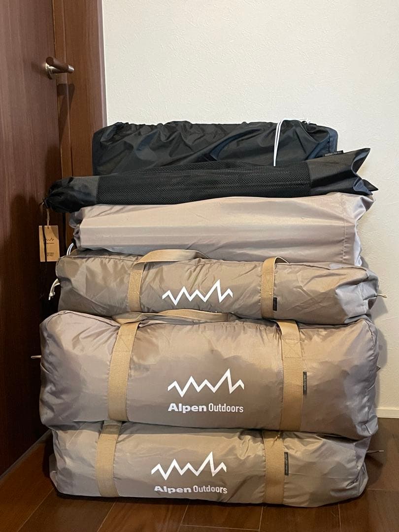 2ルームテント AOD3 + TCタープ セット