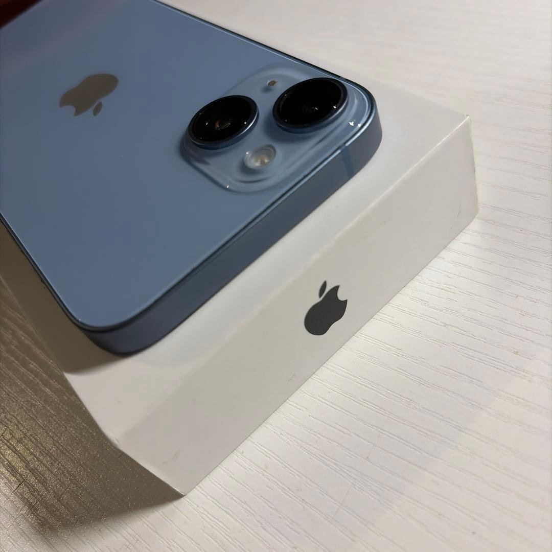iPhone14 128GB ブルー SIMフリー 美品