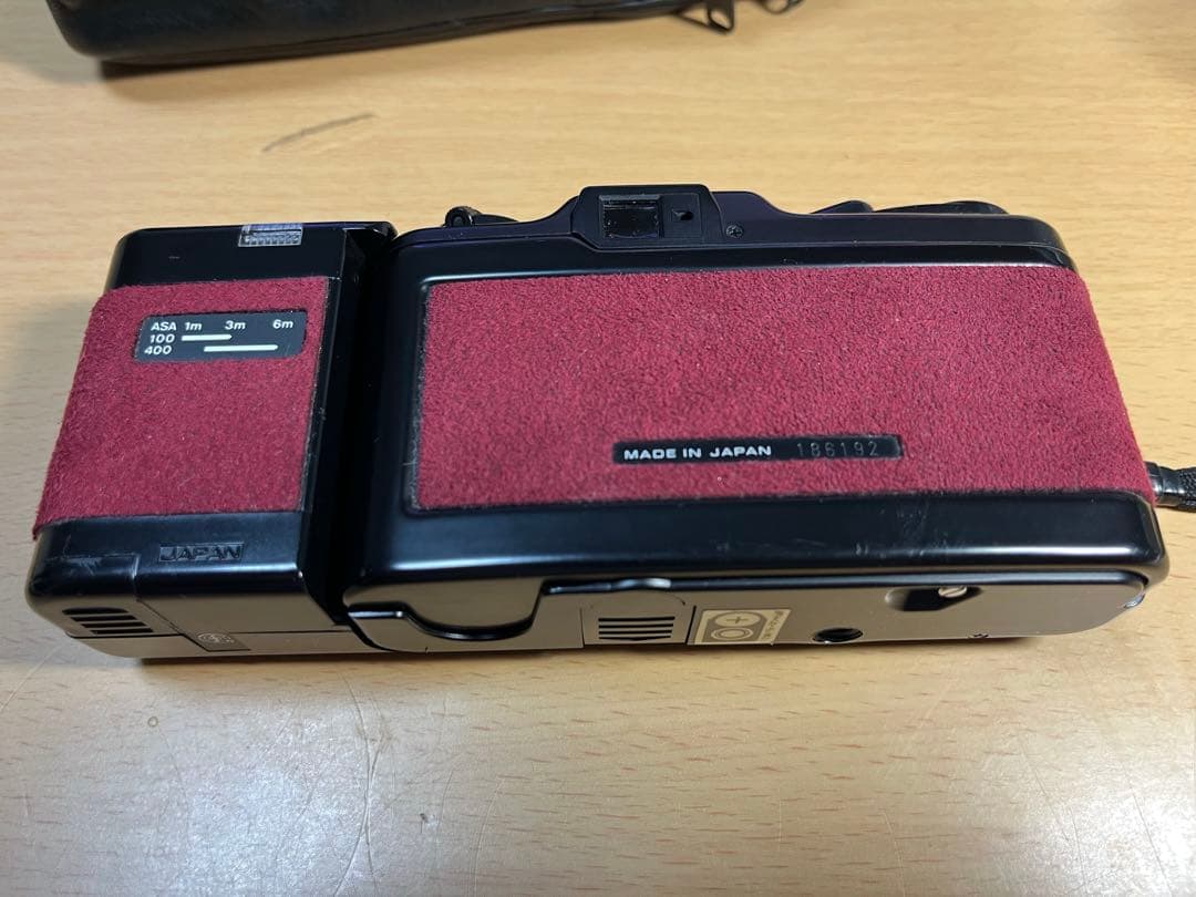 チノンベラミ 蛇腹式 フィルムカメラ ストロボ付・ケース有