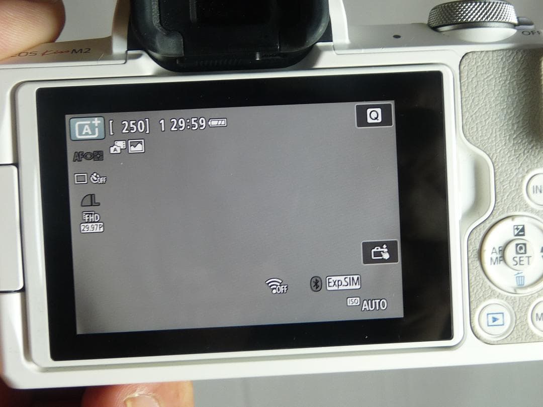 Canon EOS Kiss M2 ダブルズーム ミラーレス一眼