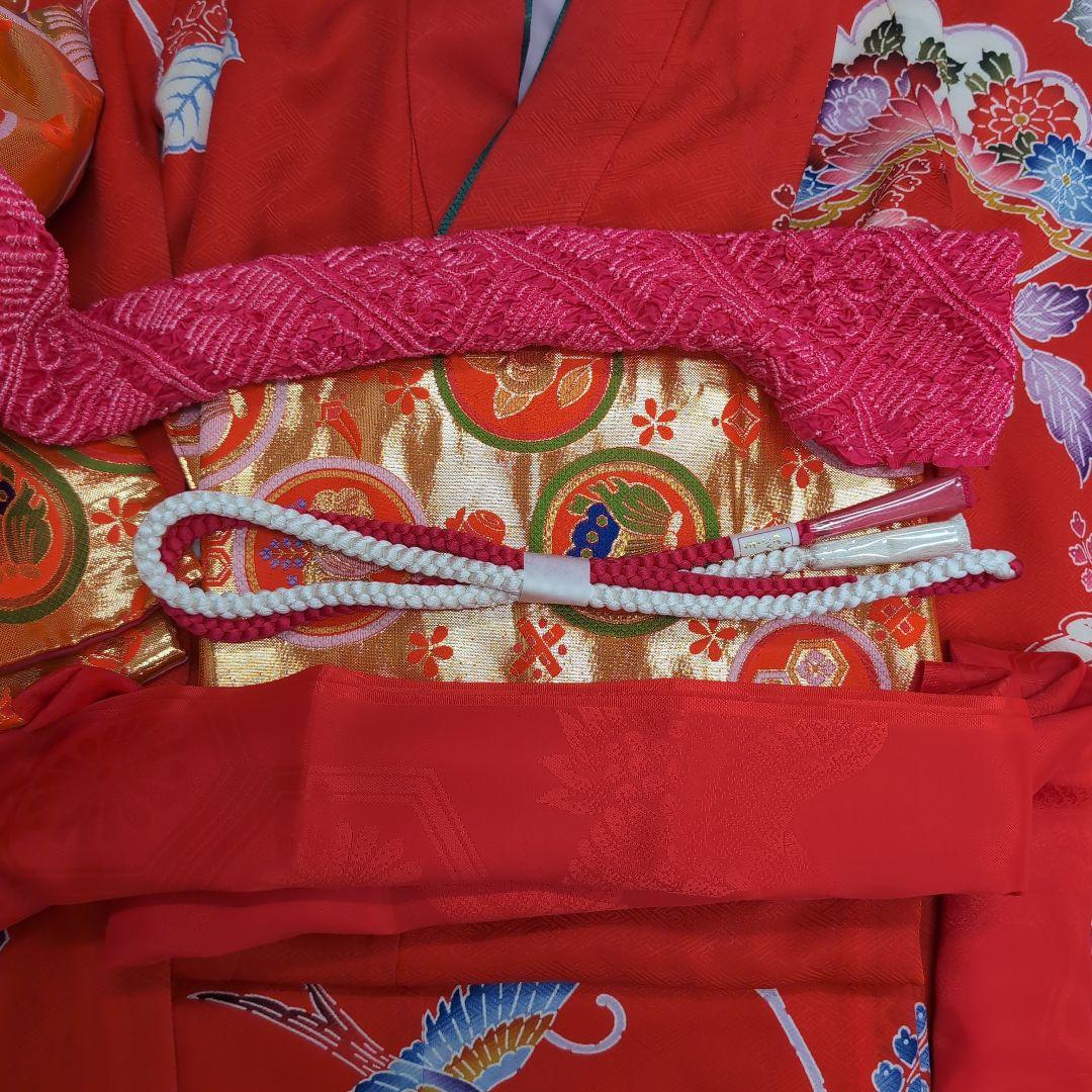 （718）七五三７歳四つ身着物ほぼフルセット