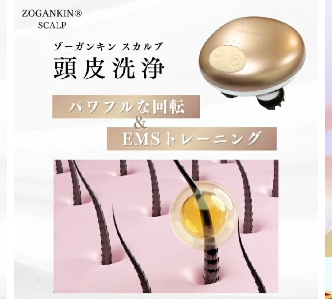 ZOGANKIN SCALP EMS ヘッドスパ