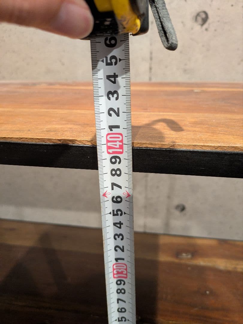 アイアン　棚　可動式　アンティーク