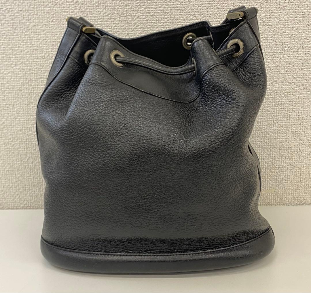 BURBERRY バーバリー 巾着バッグ ショルダーバッグ ブラック 箱付き