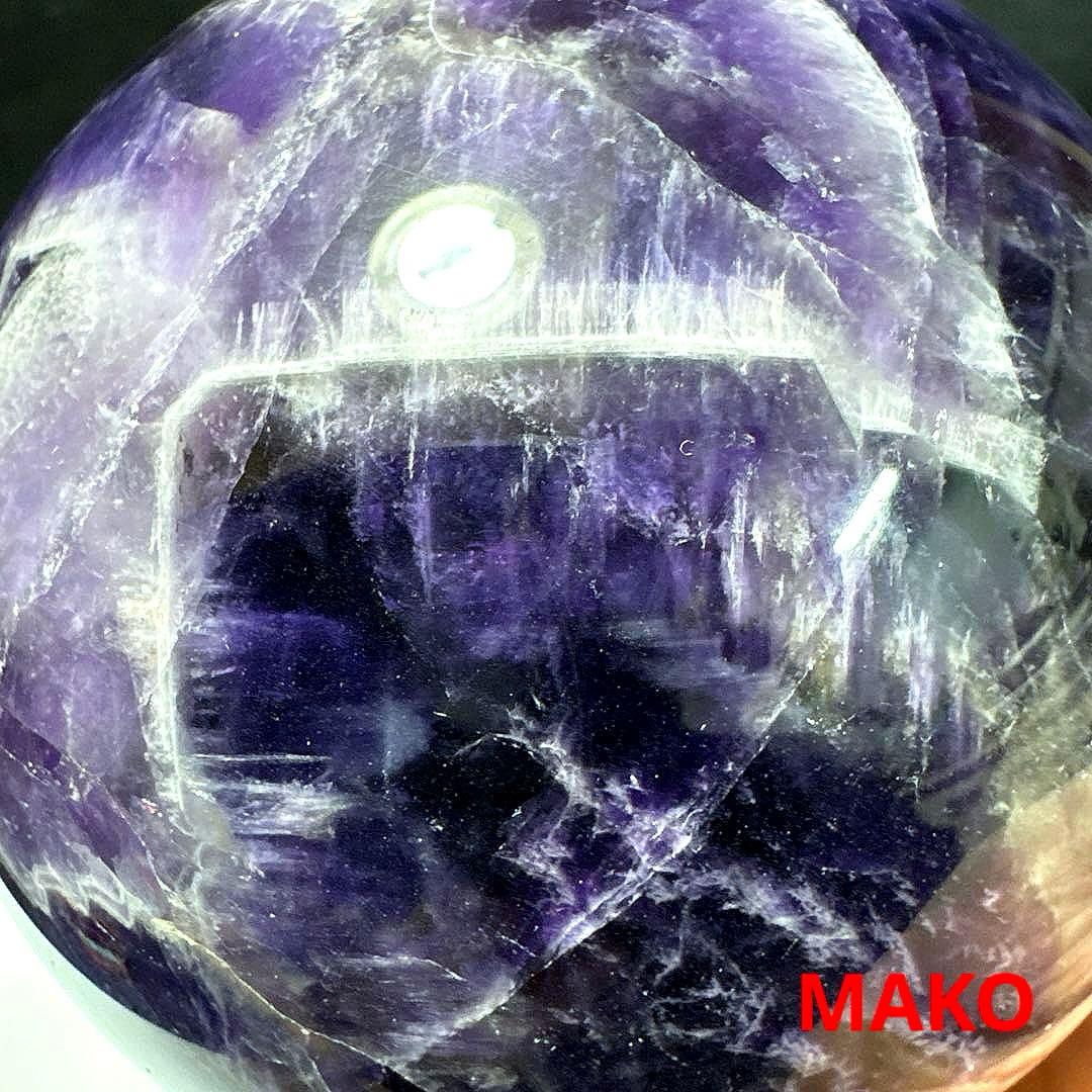 M1887☆アメジスト丸玉直径97mm1.2Kg☆天然石☆N60104- C