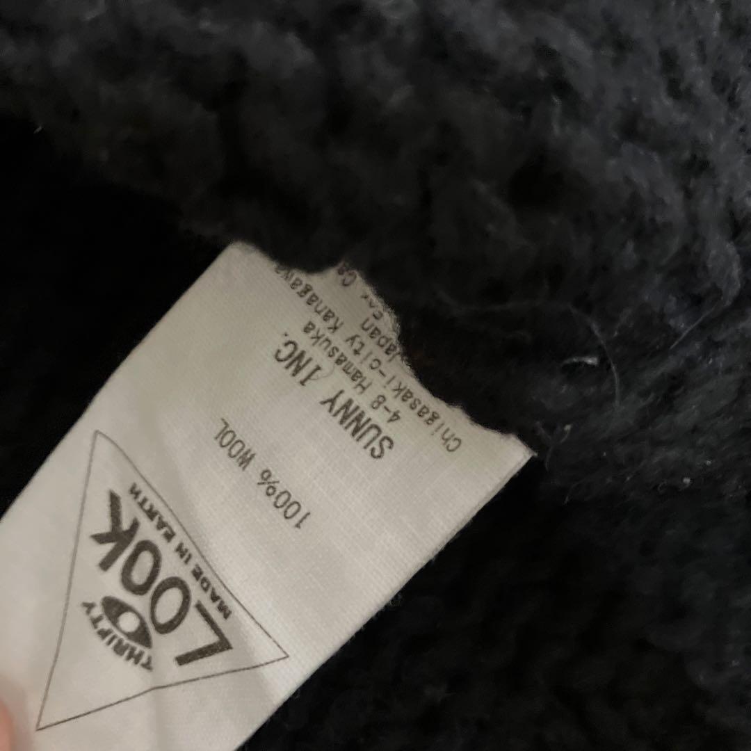 スリフティールック　手編みニット　サンダー