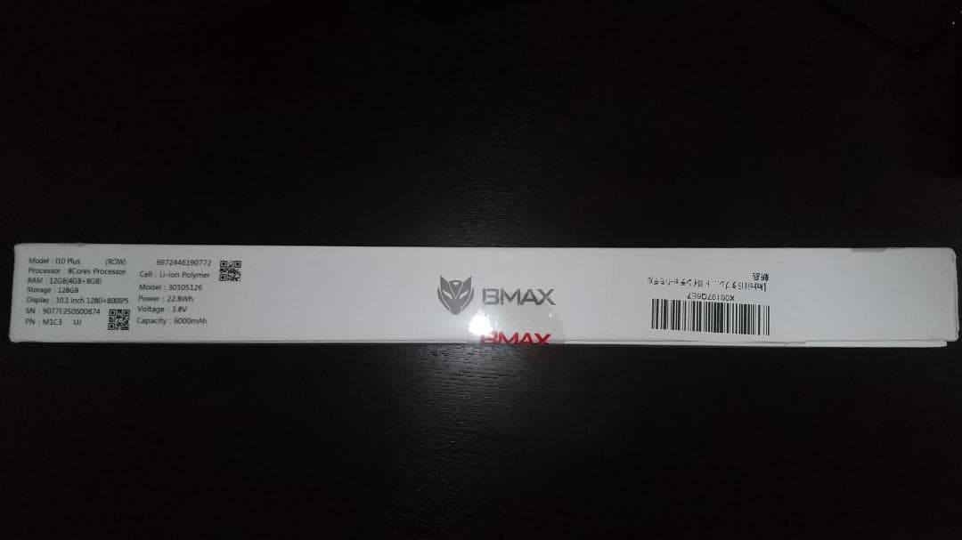 BMAX i10 Plus 10.1インチタブレット【新品未開封】