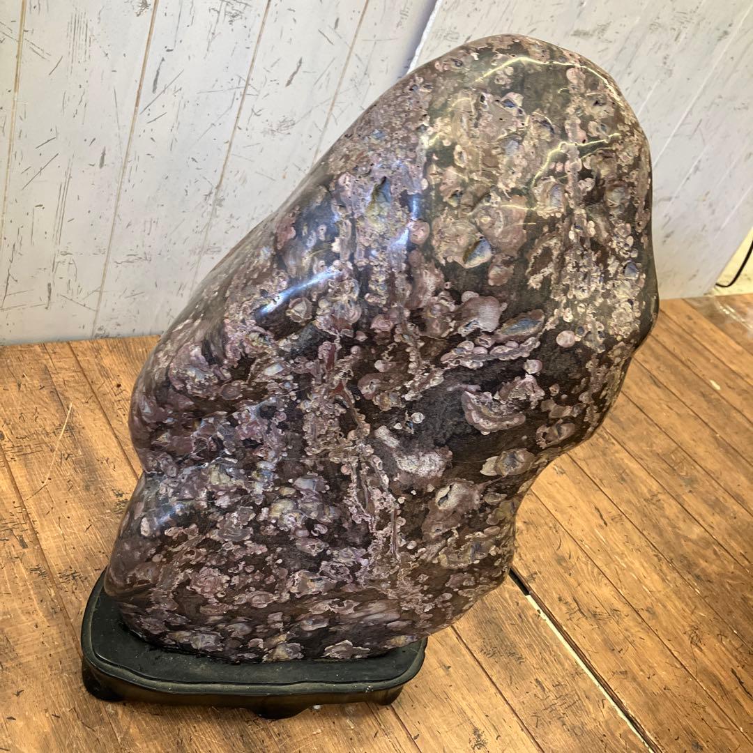 ボタン石 梅花石 鑑賞石 天然石 自然石 原石 置物 インテリア 雑貨