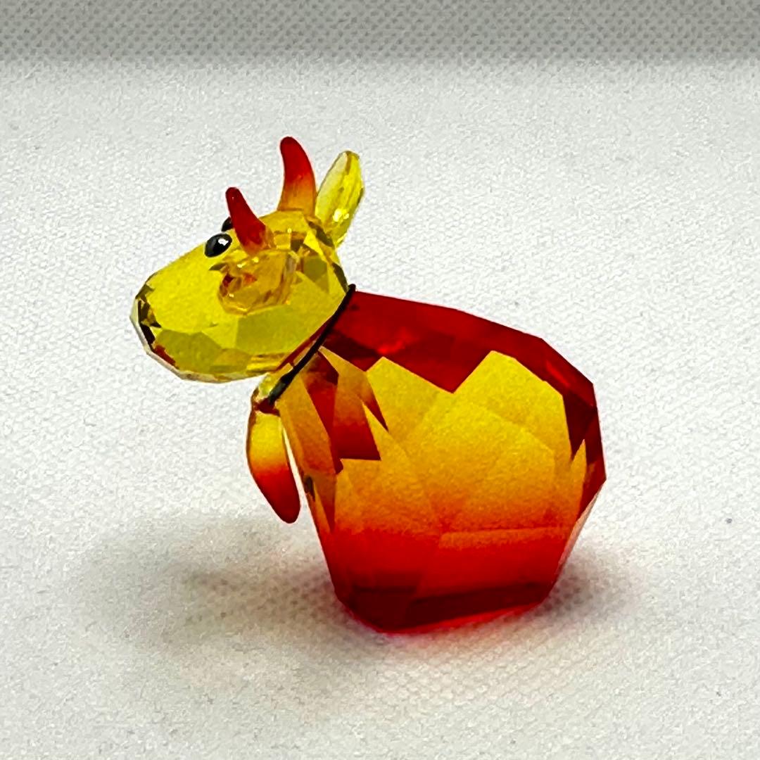 ★スワロフスキー★クリスタル製　フィギュリンホットチリモー　オブジェ　2013年